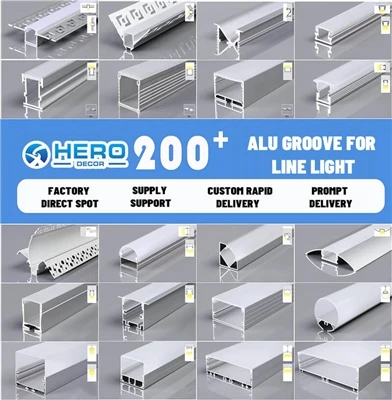 Den ultimate guiden til å velge LED-aluminiumsprofiler