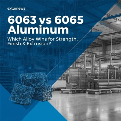 6063 vs 6065 aluminium: Hvilken legering vinner for styrke, finish og ekstrud...