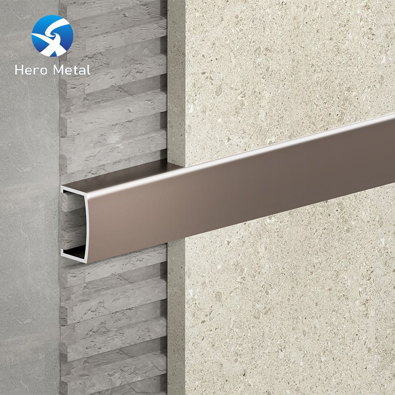 aluminum l shape tile trim