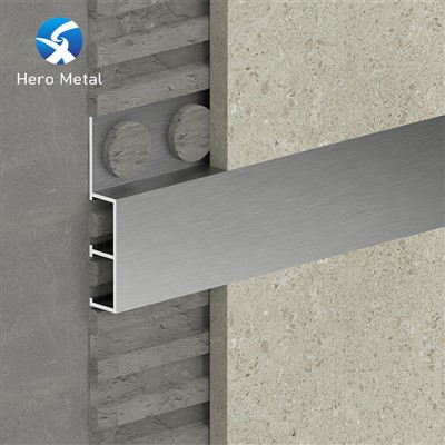 Aluminiumsgulvfliser Kantlister